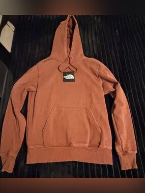 The North Face Men's Rust Brown Pullover Hoodie